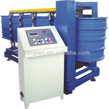 Roof sheets curving machine